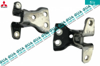 Петля верхняя двери левой задней Mitsubishi / МИТСУБИСИ PAJERO IV 2006- / ПАДЖЕРО 4 06- 3.2DI-D (3200 куб.см.)