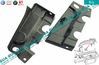 Боковая накладка петли капота правая