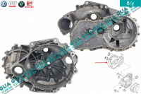 Корпус сцепления / кейс ( передняя часть ) КПП 5-ти ступенчатой ( механической коробки переключения передач )