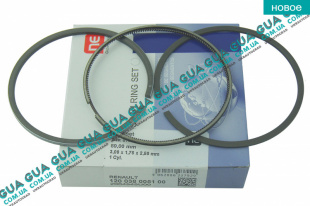 Кольца поршневые 89.0 ( 3x1.75x2.5 ) STD Vauxhal / ВОКСХОЛ MOVANO 2003-2010 2.5DCI (2463 куб.см.)