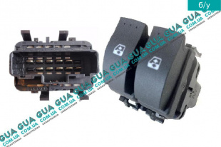 Кнопка стеклоподъемника левая   