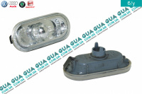 Указатель поворота боковой повторитель прозрачный ( поворотник ) VW / ВОЛЬКС ВАГЕН TRANSPORTER V 2003- / ТРАНСПОРТЕР 5 03- 2.0TDI (1968 куб.см.)