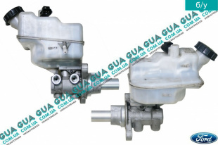 Главный тормозной цилиндр ( на 2 выхода с АБС/ABS ) Ford / ФОРД TRANSIT 2006- / ТРАНЗИТ 06- 3.2TDCI (3199 куб.см)