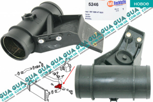 Патрубок интеркулера от турбины к радиатору   