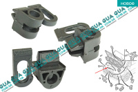 Кронштейн / крепление / фиксатор / клипса / зажим / держатель упора капота