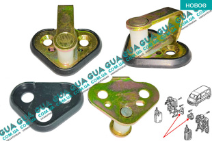 Скоба замка двери левой / правой ( фиксатор / зацеп / петля )   