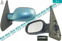 Зеркало заднего вида наружное/боковое электрическое левое Renault / РЕНО CLIO II / КЛИО 2 1.9DTI (1870 куб.см.)