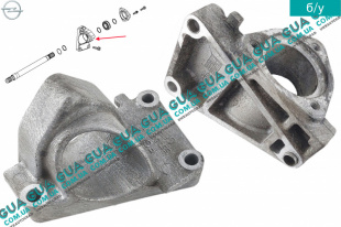 Кронштейн промвала ( подвесного подшипника / полуоси )   