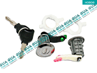 Личинки замков (2 шт.) левый + правый Renault / РЕНО MASCOTT 2004-2010 / МАСКОТ 04-10 3.0TDI (2953 куб.см.)